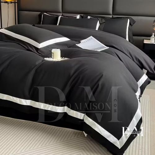 Ensemble de literie Housse couette 6 piéces en 100% Coton