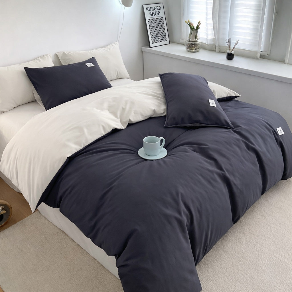Ensemble de housse de couette 6 pièces double faces