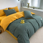 Ensemble de housse de couette 6 pièces double faces